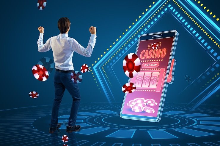 Layar permainan The Great Icescape di aplikasi mobile sayapbola slot dengan gulungan es dan simbol kristal